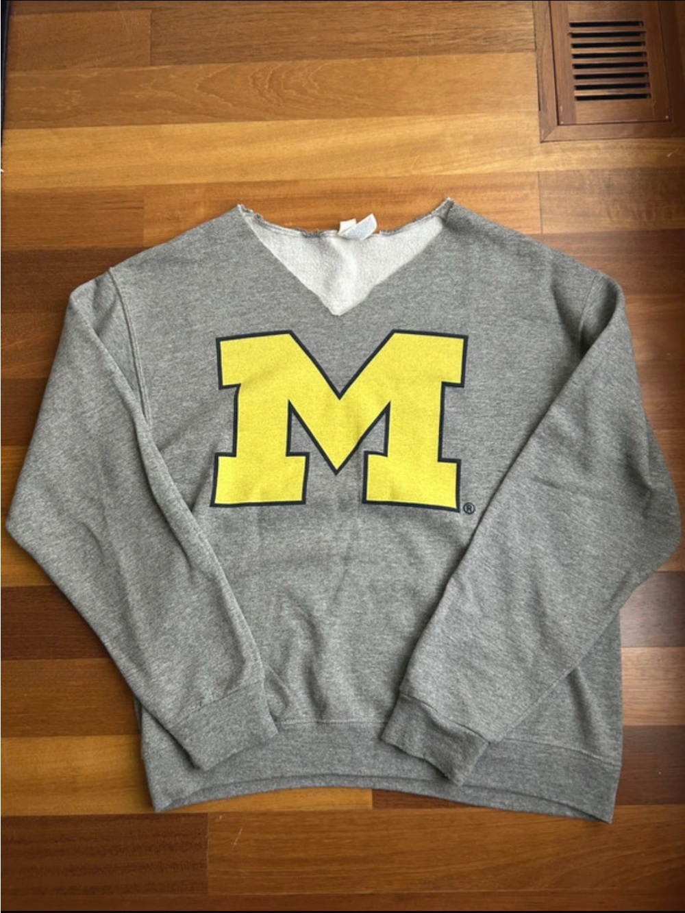 University of Michigan sweatshirt
